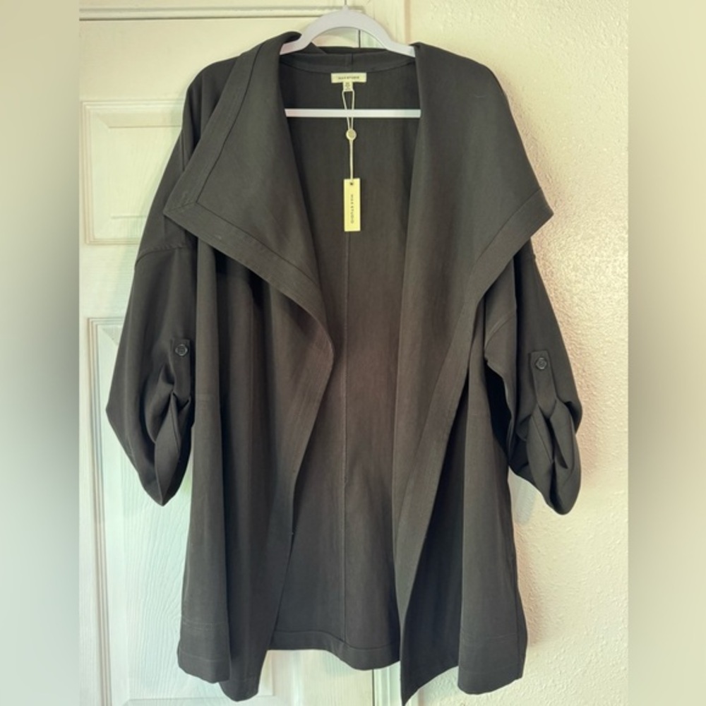 Max Studio London Open Cardigan